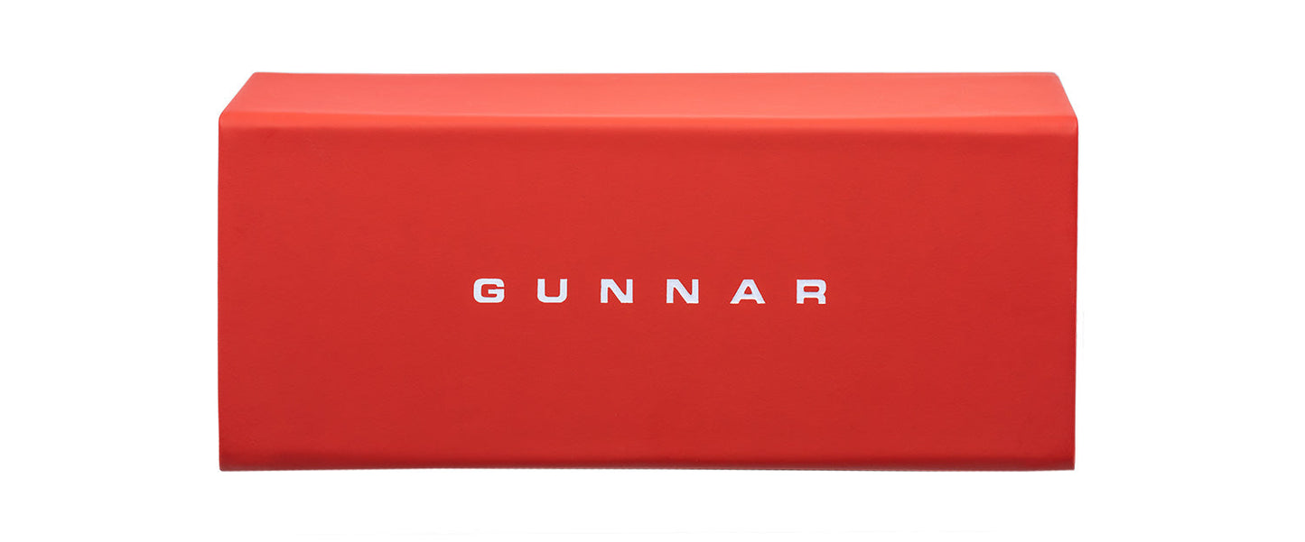 Red GUNNAR Glasses Case
