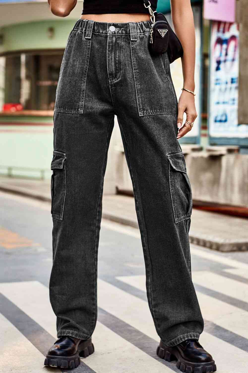Camila Loose Fit Long Pants with Pockets
