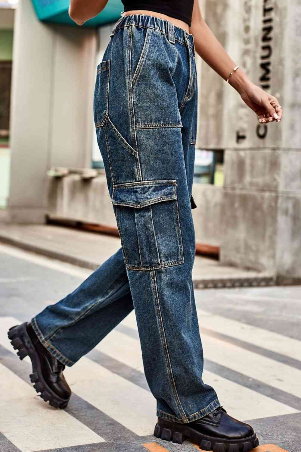 Camila Loose Fit Long Pants with Pockets