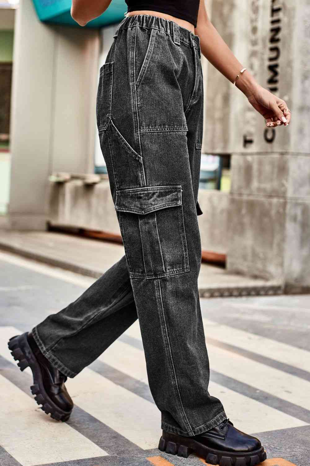 Camila Loose Fit Long Pants with Pockets