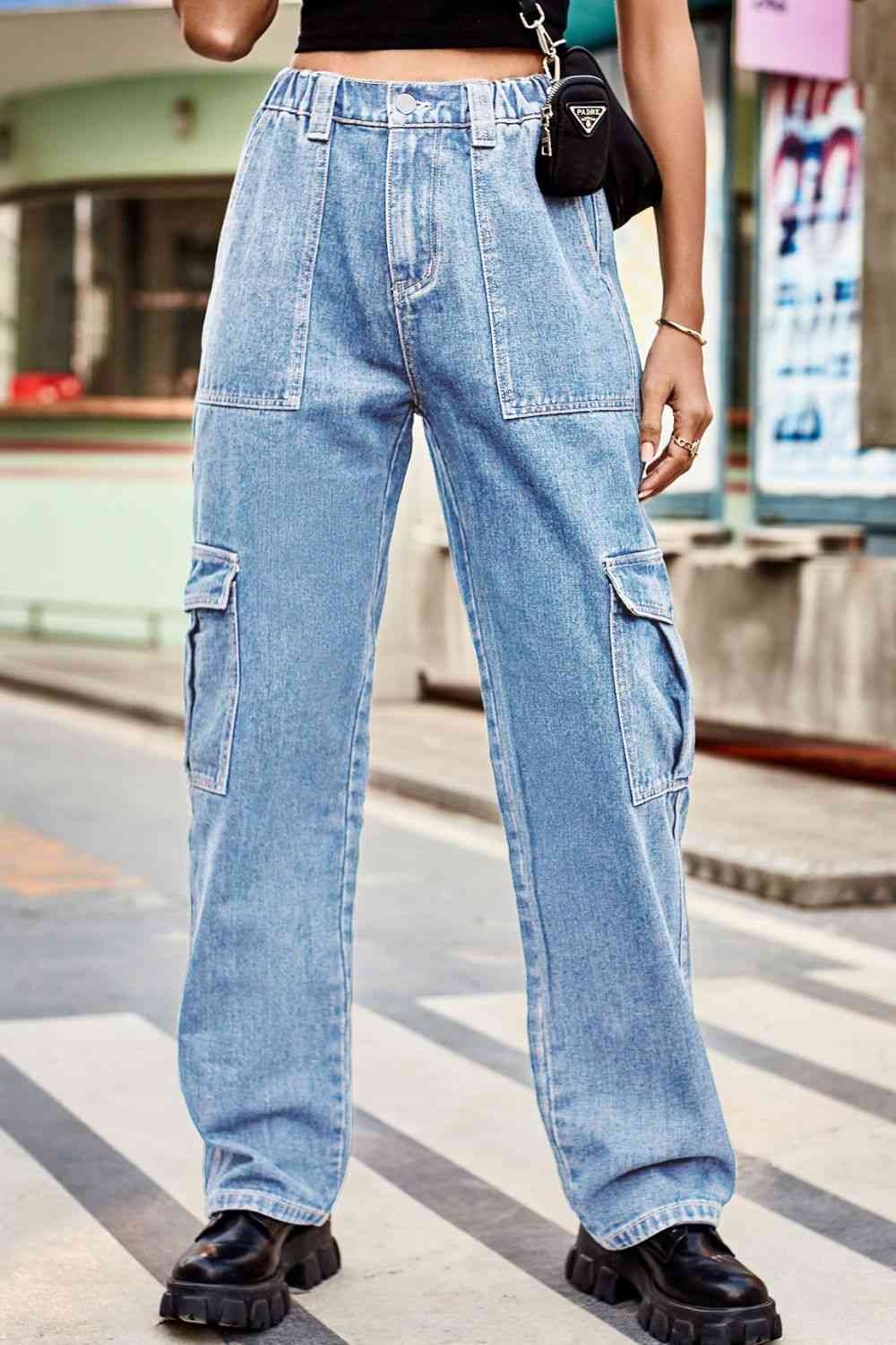Camila Loose Fit Long Pants with Pockets